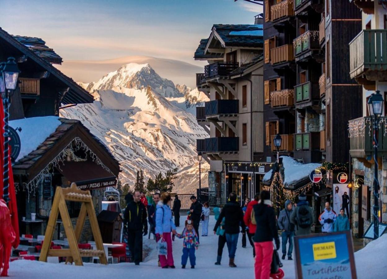 Arc 1950 Appt Luxe 2-4Pers -Skis Aux Pieds-Spa-Piscines Interieure Et Exterieure-Sauna-Hammam Les Arcs  Exteriör bild